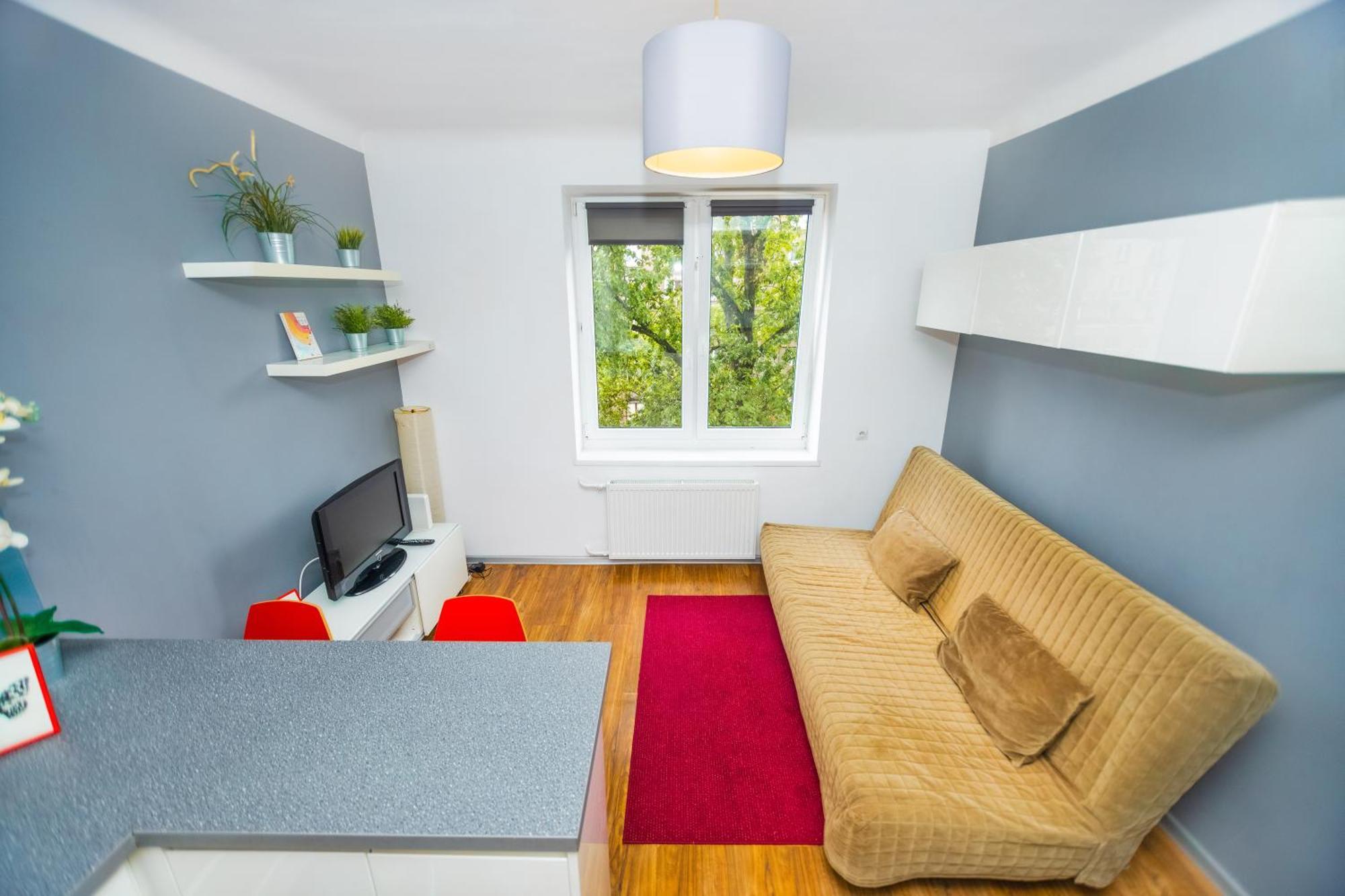 Cozy Studio Next To The Metro And City Center Varsóvia Exterior foto
